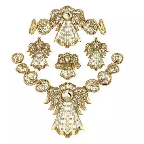 Necklace fujion ok 3D print model