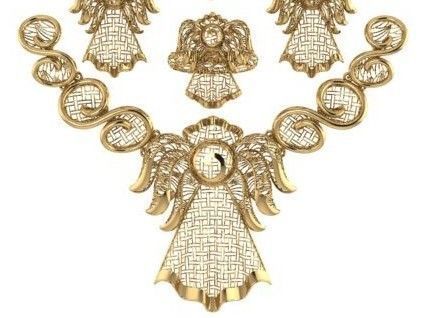 Necklace fujion ok 3D print model_7