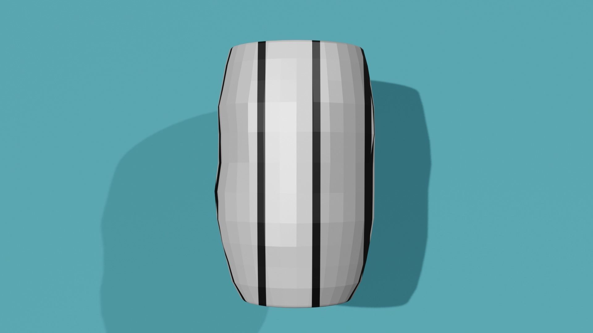 Vases ring Low-poly 3D model_20