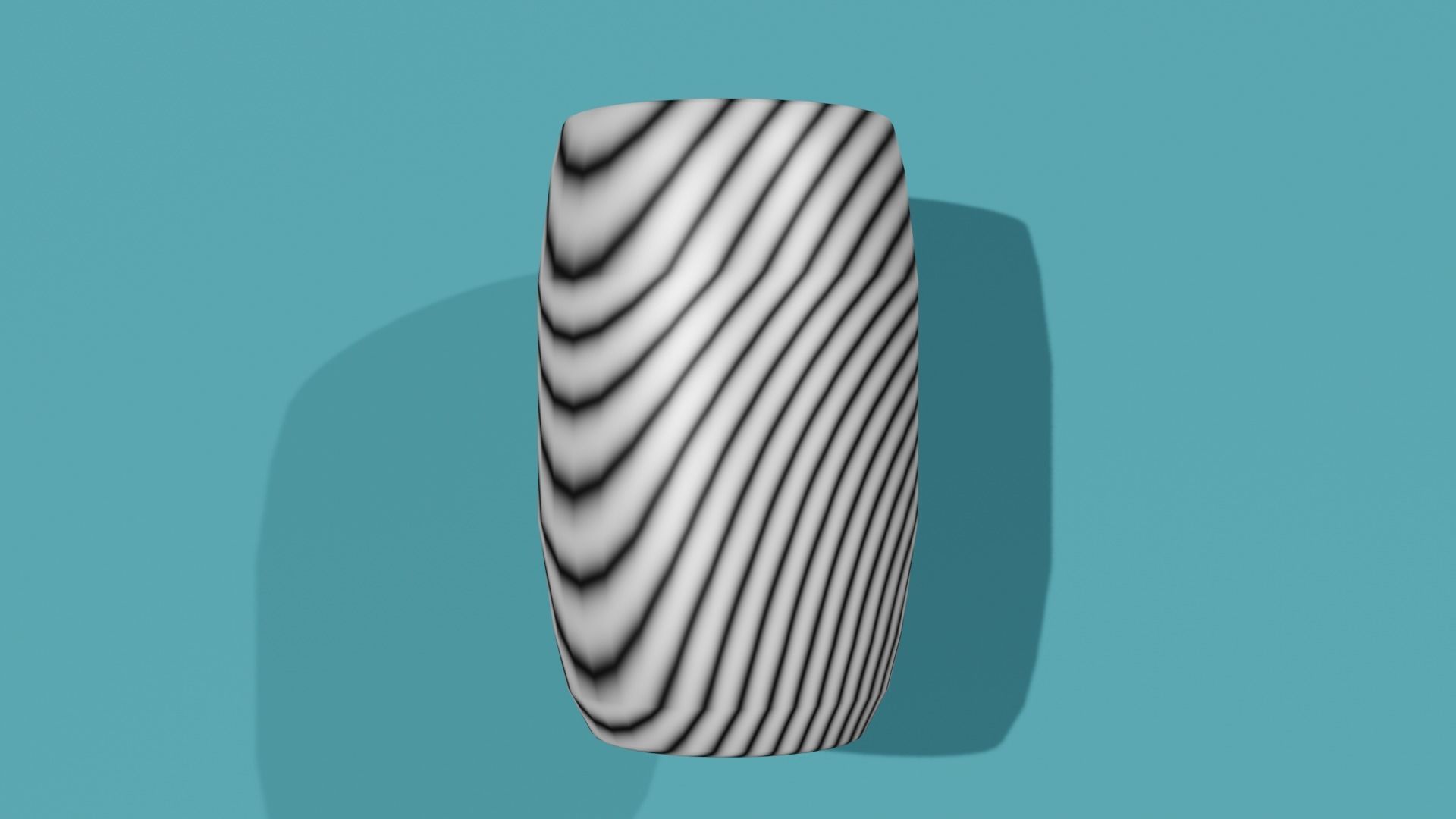 Vases ring Low-poly 3D model_5