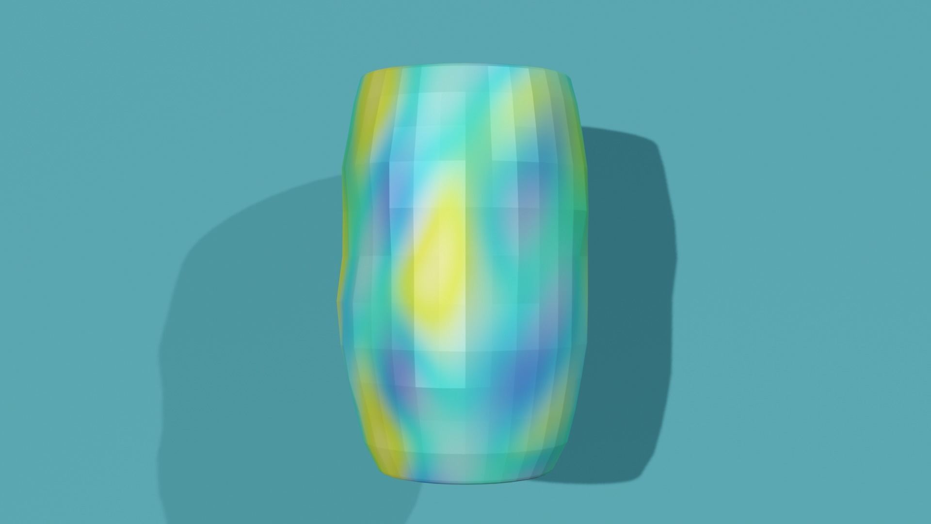 Vases ring Low-poly 3D model_21