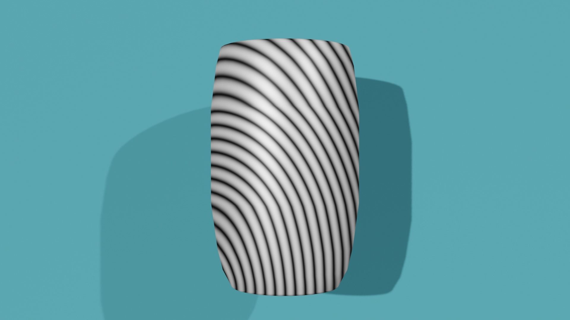 Vases ring Low-poly 3D model_4