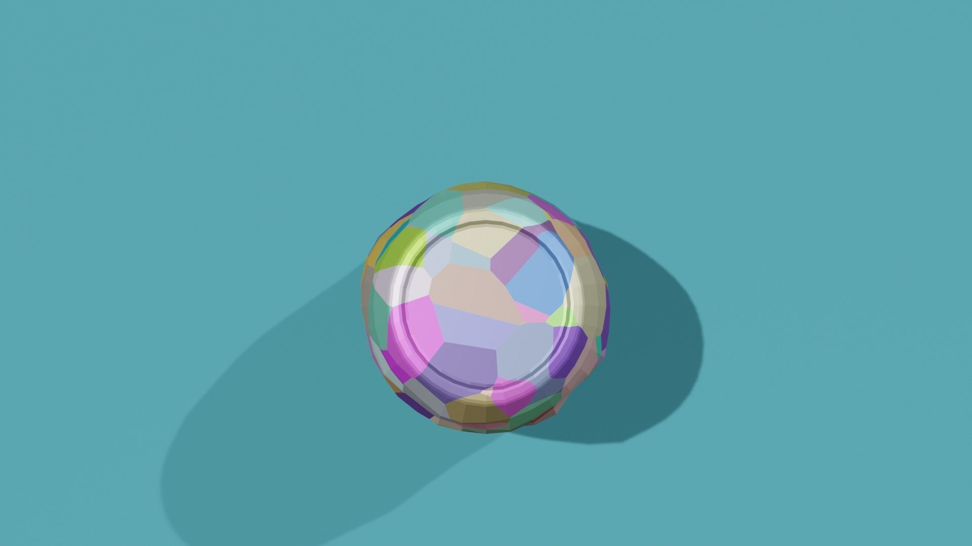 Vases ring Low-poly 3D model_18