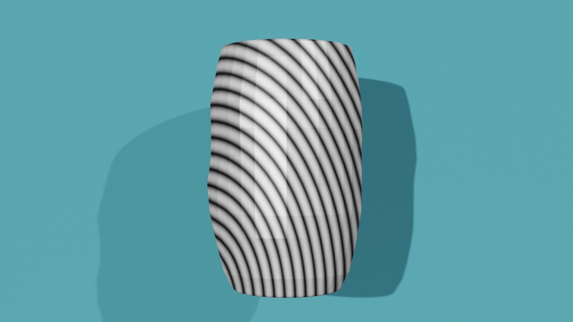 Vases ring Low-poly 3D model_19