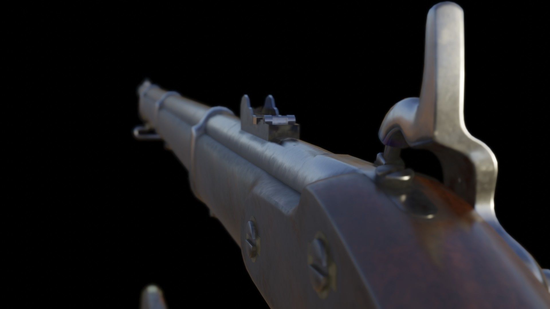 Enfield M1853 Low-poly 3D model_5