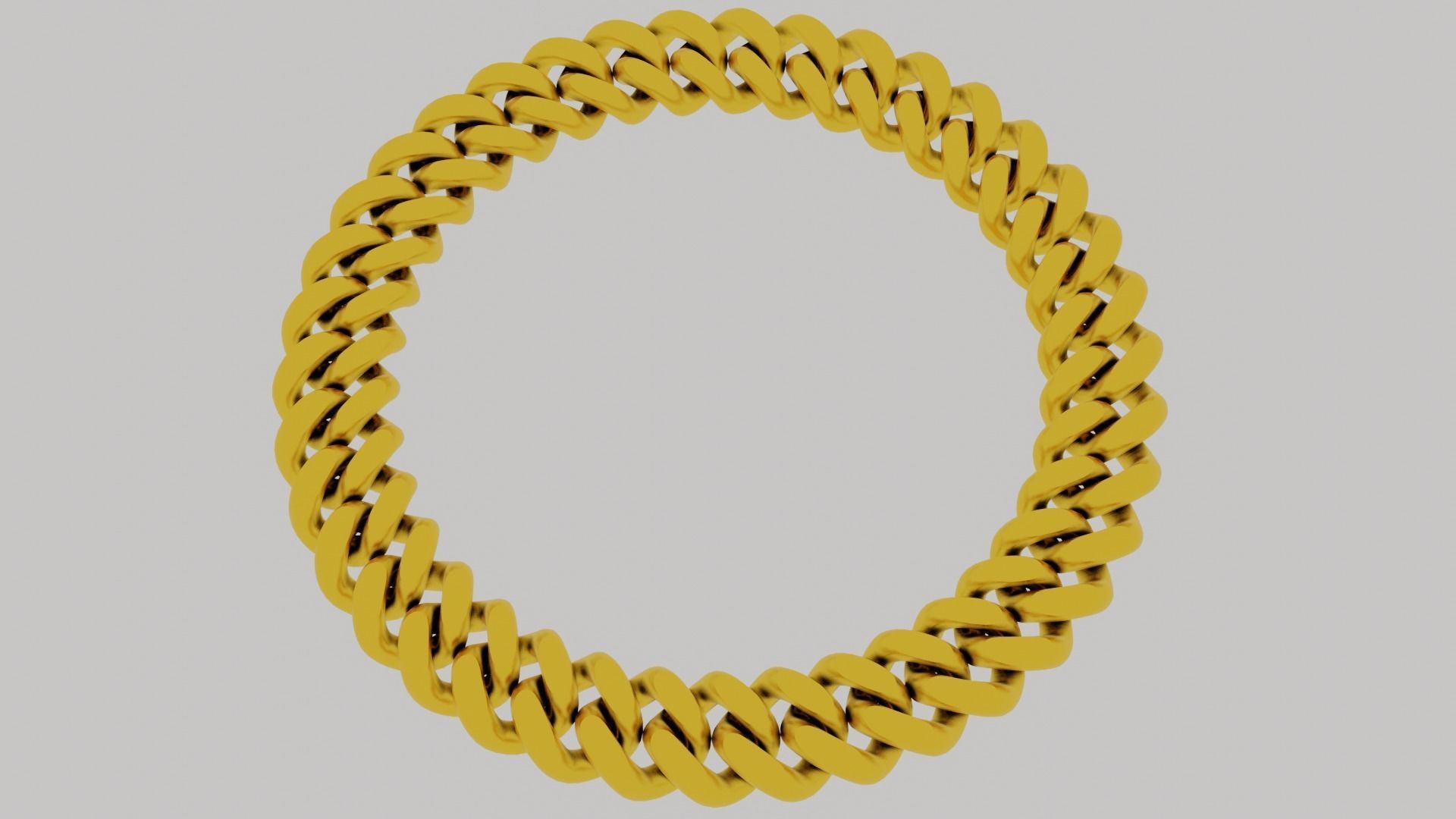 Cuban Chain 3D Print Model 3D print model_6