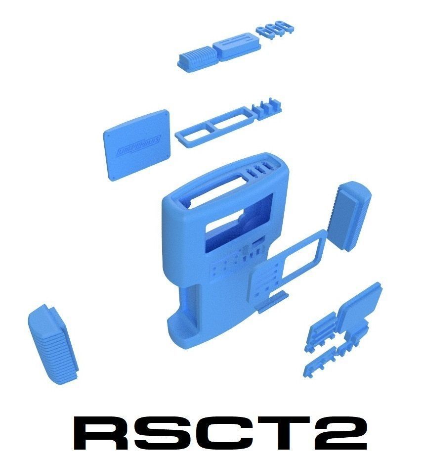 Rick Sternbach TNG Concept Tricorders 1 and 2 3D print model_5