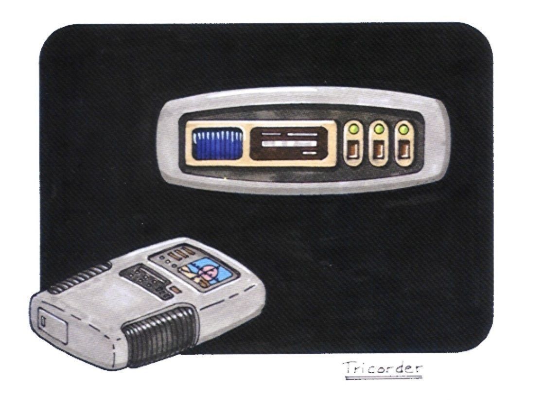 Rick Sternbach TNG Concept Tricorders 1 and 2 3D print model_15