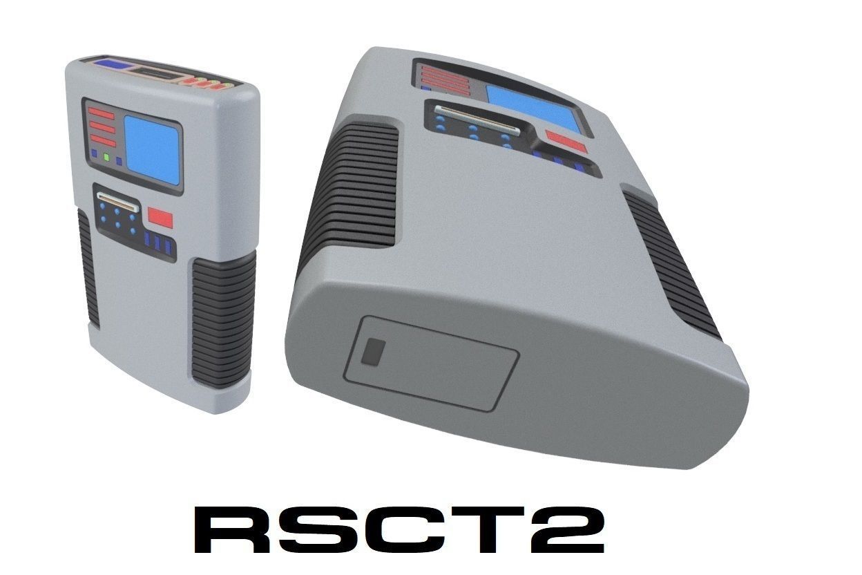 Rick Sternbach TNG Concept Tricorders 1 and 2 3D print model_14