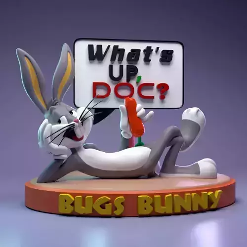 Bugs Bunny  3D print model
