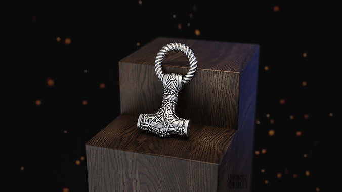 Thors Hammer 3D model for printing 3D print model