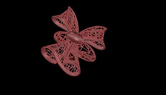 Necklace fujion of jewelry ready for printing 3dm 3D print model_4