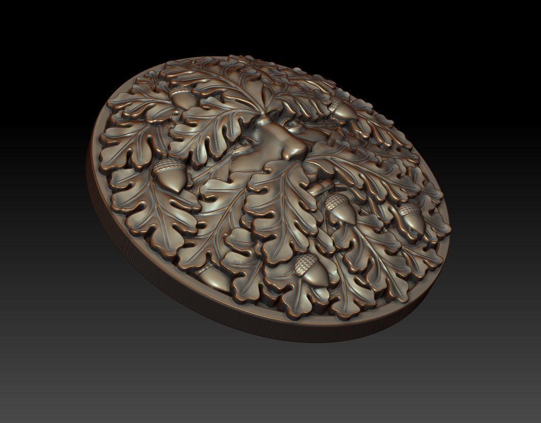 Greenman 8 man 3D print model_9