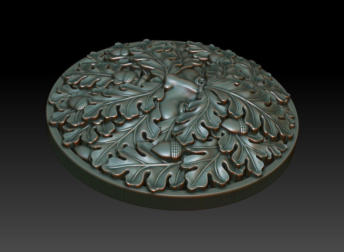 Greenman 8 man 3D print model_5