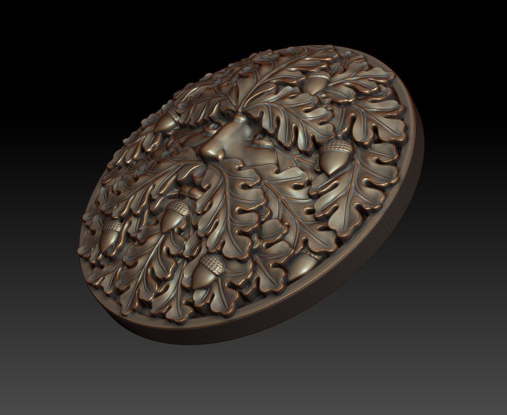 Greenman 8 man 3D print model_11