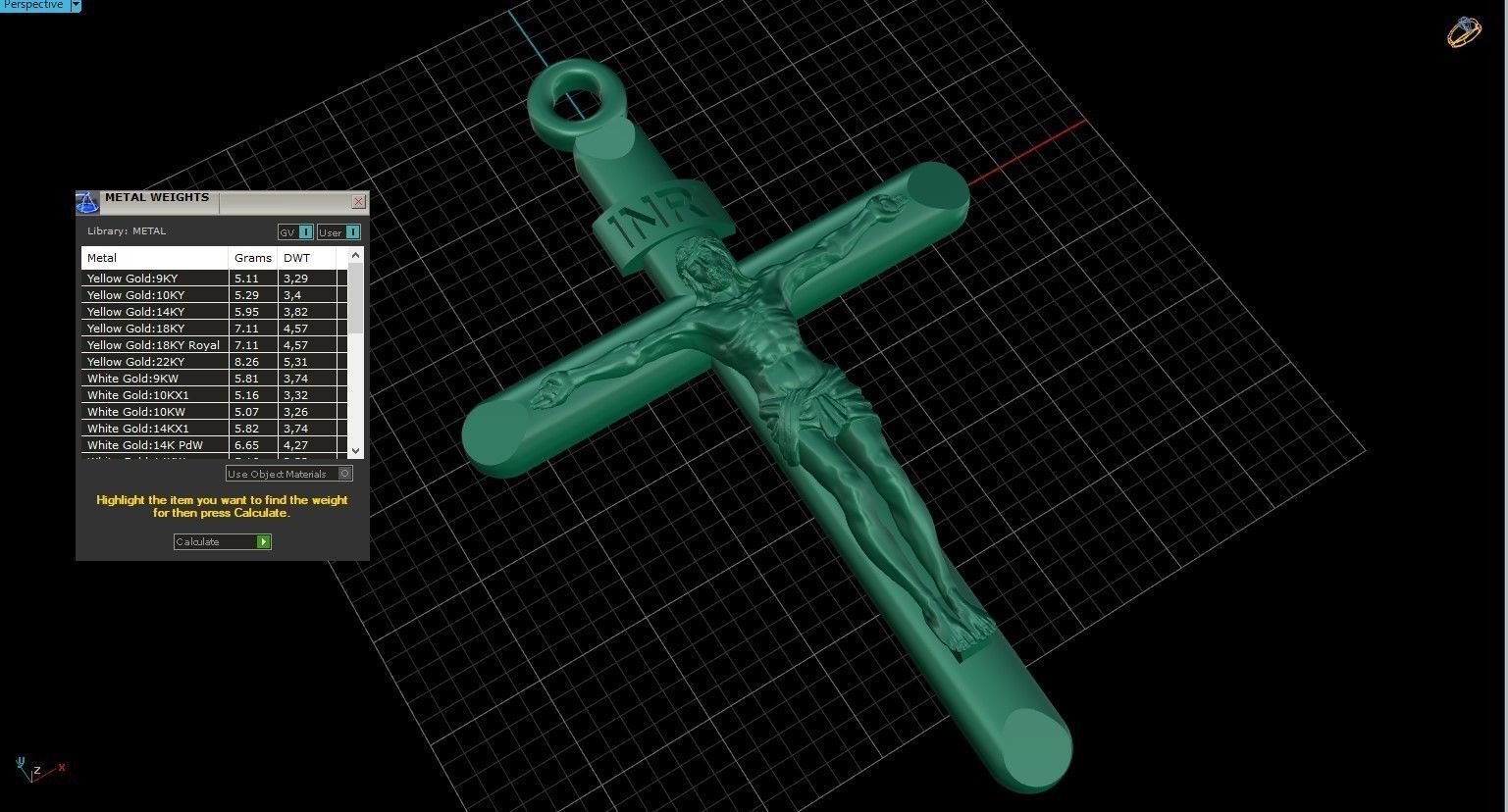 Cross jesus crucifix 3D print model_9