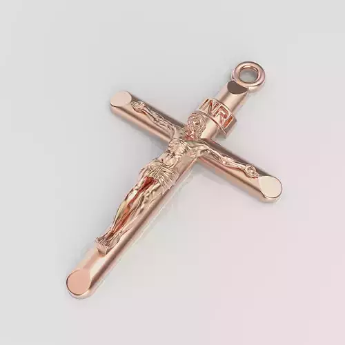 Cross jesus crucifix 3D print model