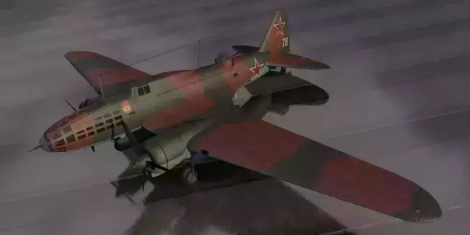 Ilyushin IL-4 - IL-4T - DB-3F