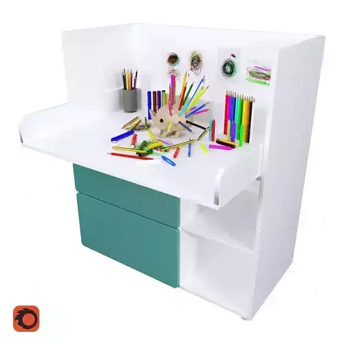 Smastad ikea Low-poly 3D model