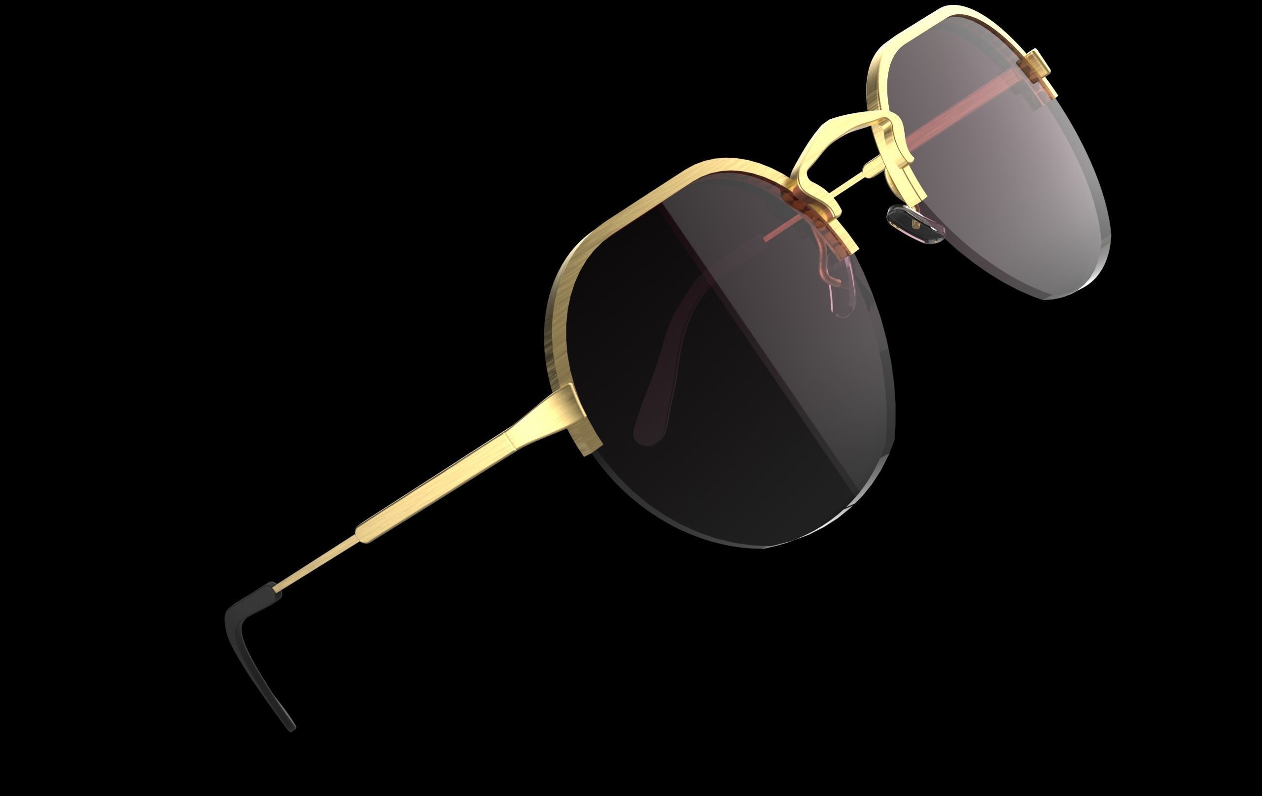 SUNGLASSES DESIGN 3D print model_3