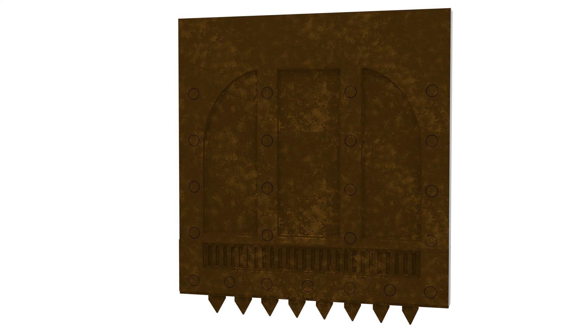 Jabbas Throne Room - Set 9 - Rancor Cave 1-6 scale Hottoys 3D print model_18