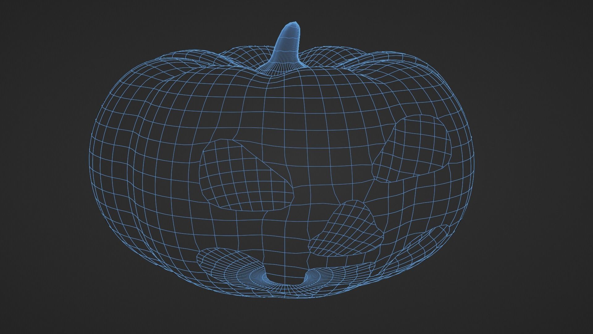 Halloween pumpkin  Free 3D model_2