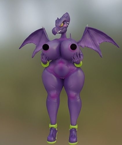Zero Suit Ridley  Low-poly 3D model