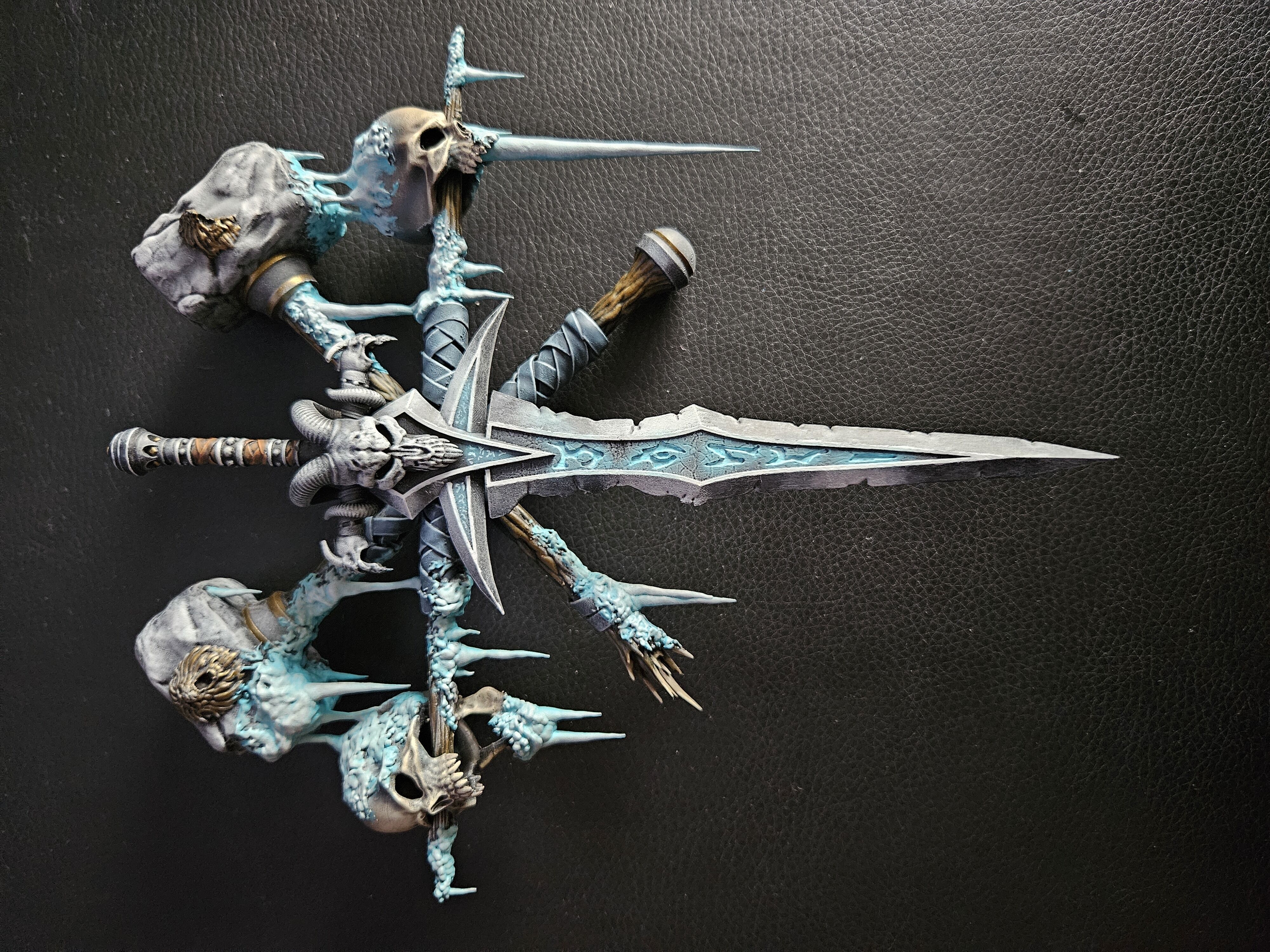 Warcraft Undead Scourge Crest STL 3D model_1