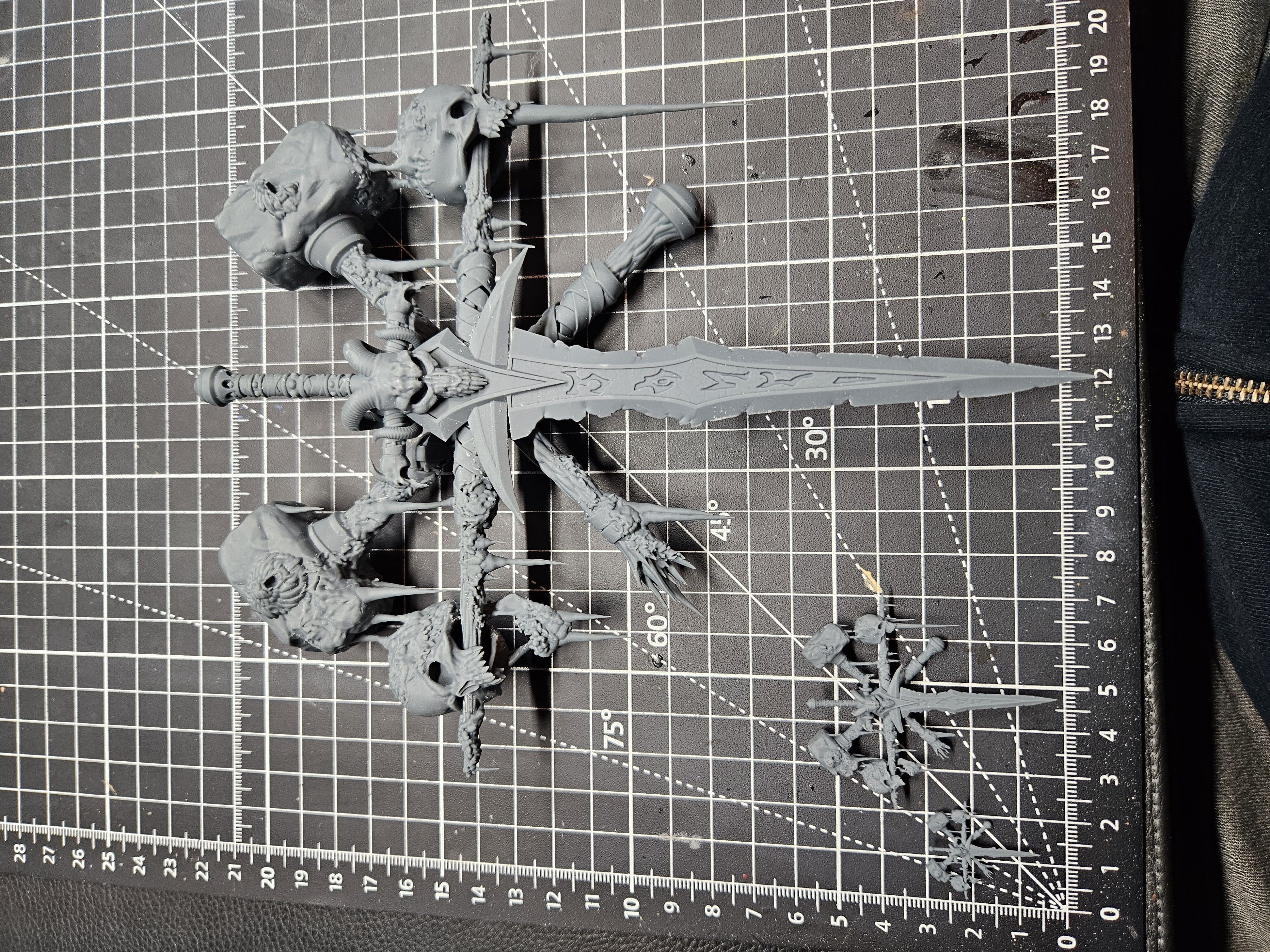 Warcraft Undead Scourge Crest STL 3D model_3