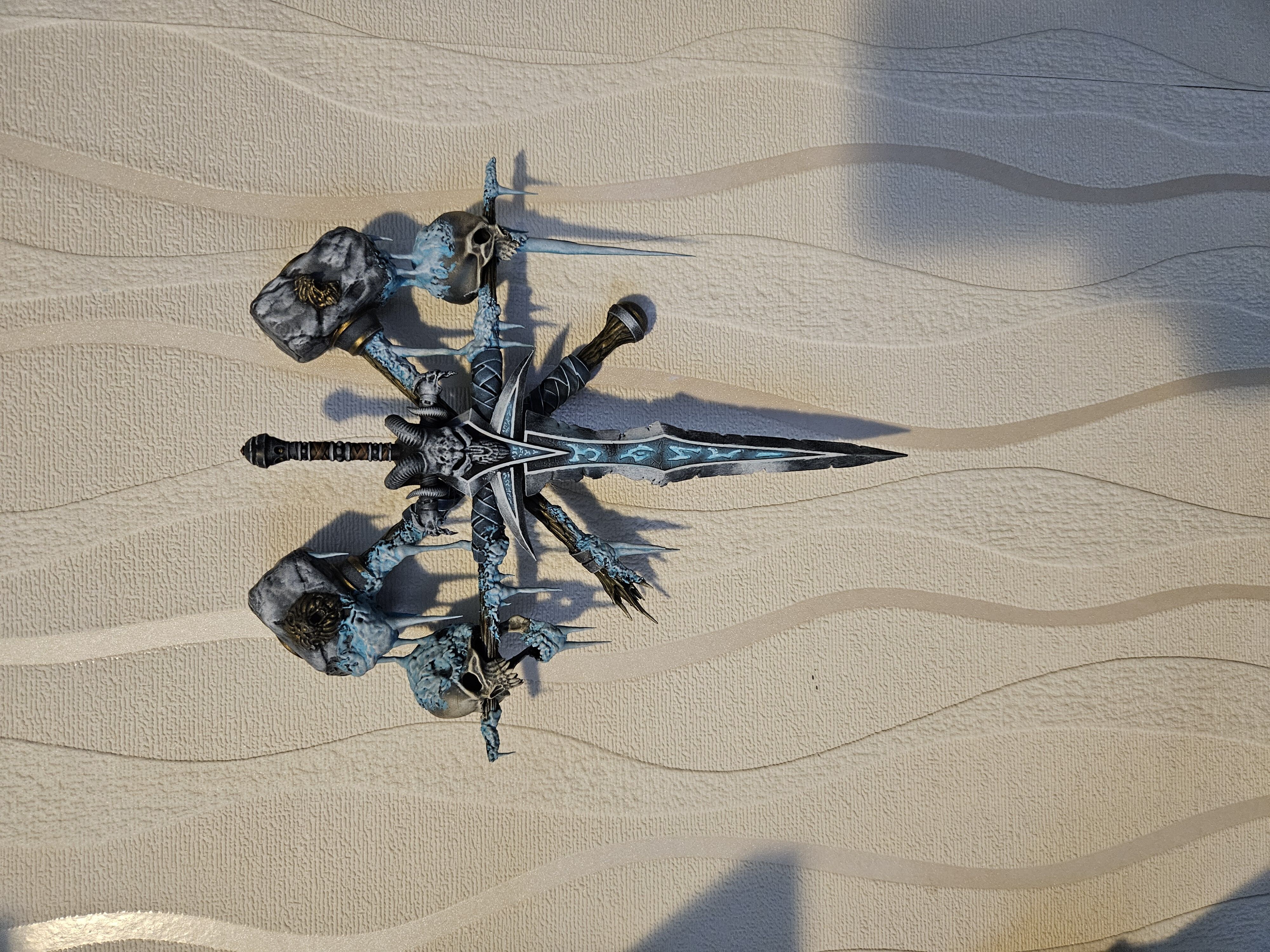 Warcraft Undead Scourge Crest STL 3D model_2