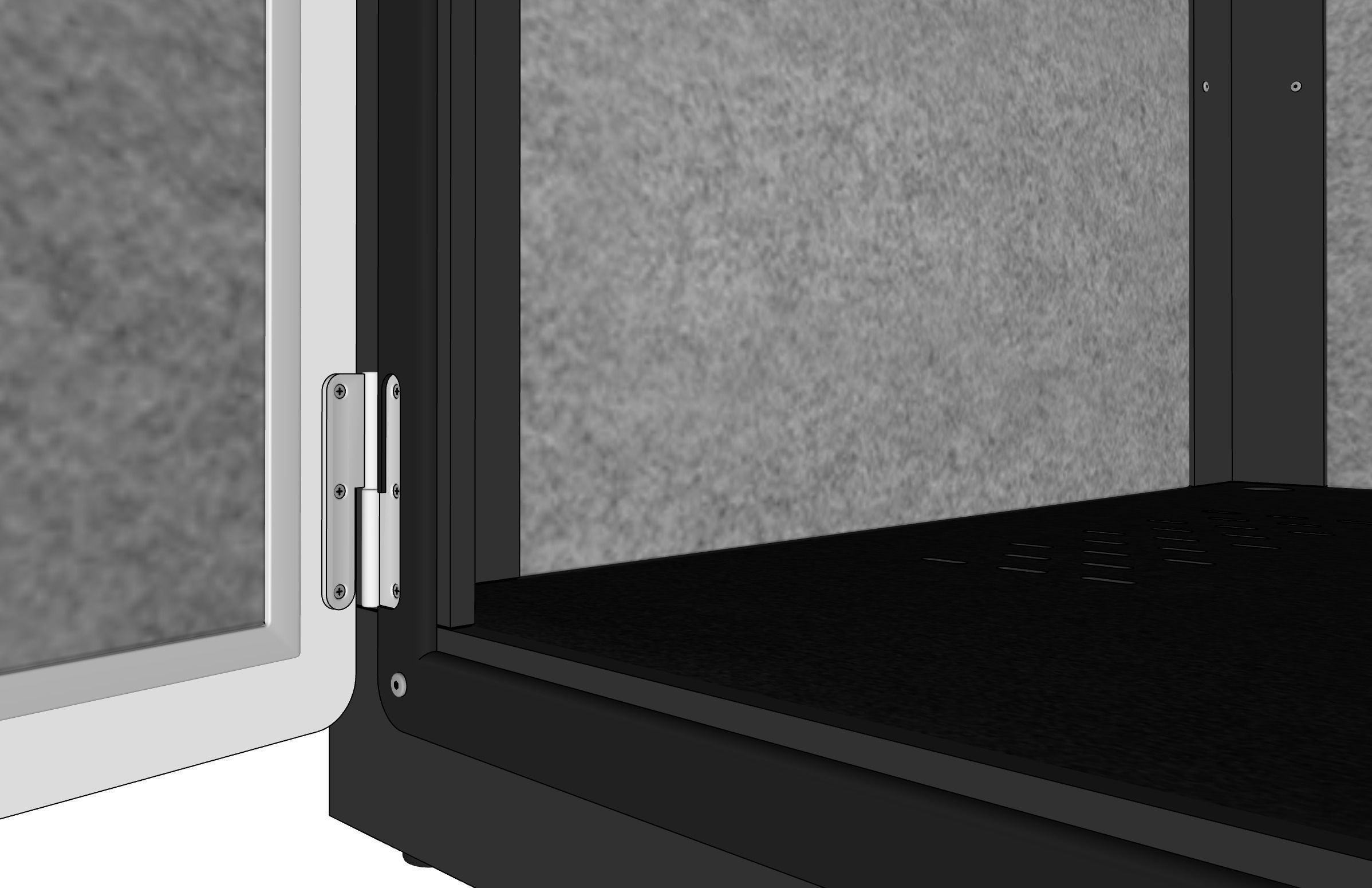 Cabin Vicoustic VicBooth Ultra 1x1 3D model_2