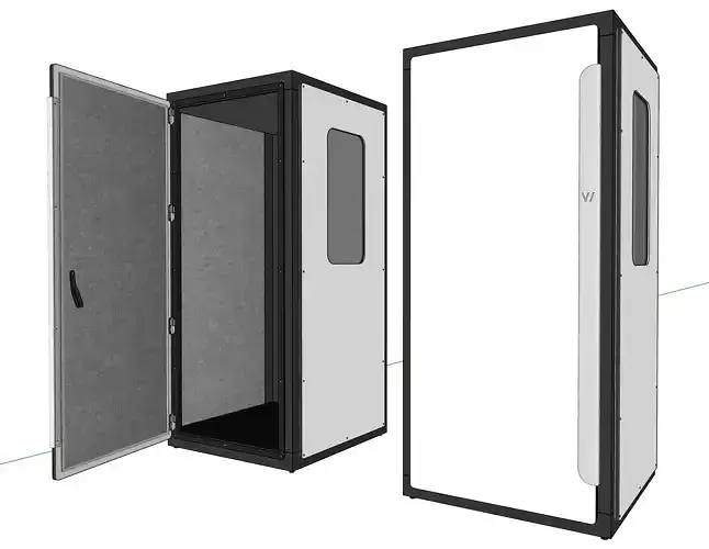 Cabin Vicoustic VicBooth Ultra 1x1 3D model