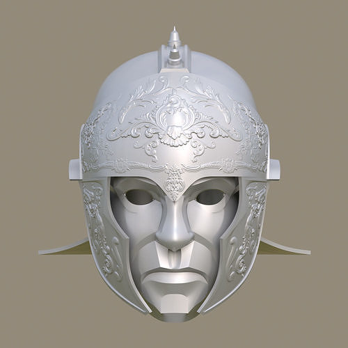 Roman Praetorian Ceremonial Cavalry Helmet 3D print model