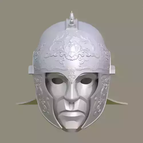 Roman Praetorian Ceremonial Cavalry Helmet 3D print model Roman Praetorian Ceremonial Cavalry Helmet 3D print model
