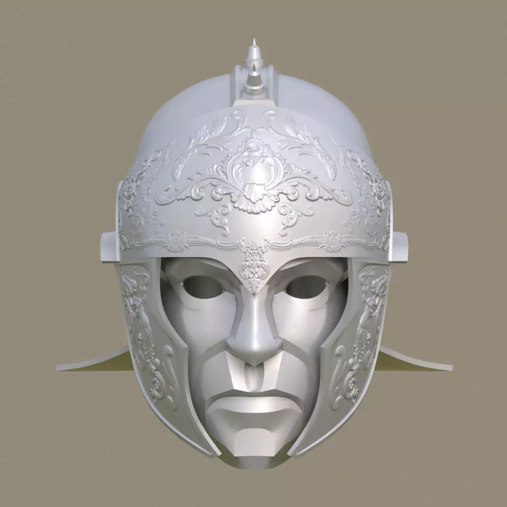 Roman Praetorian Ceremonial Cavalry Helmet 3D print model_0