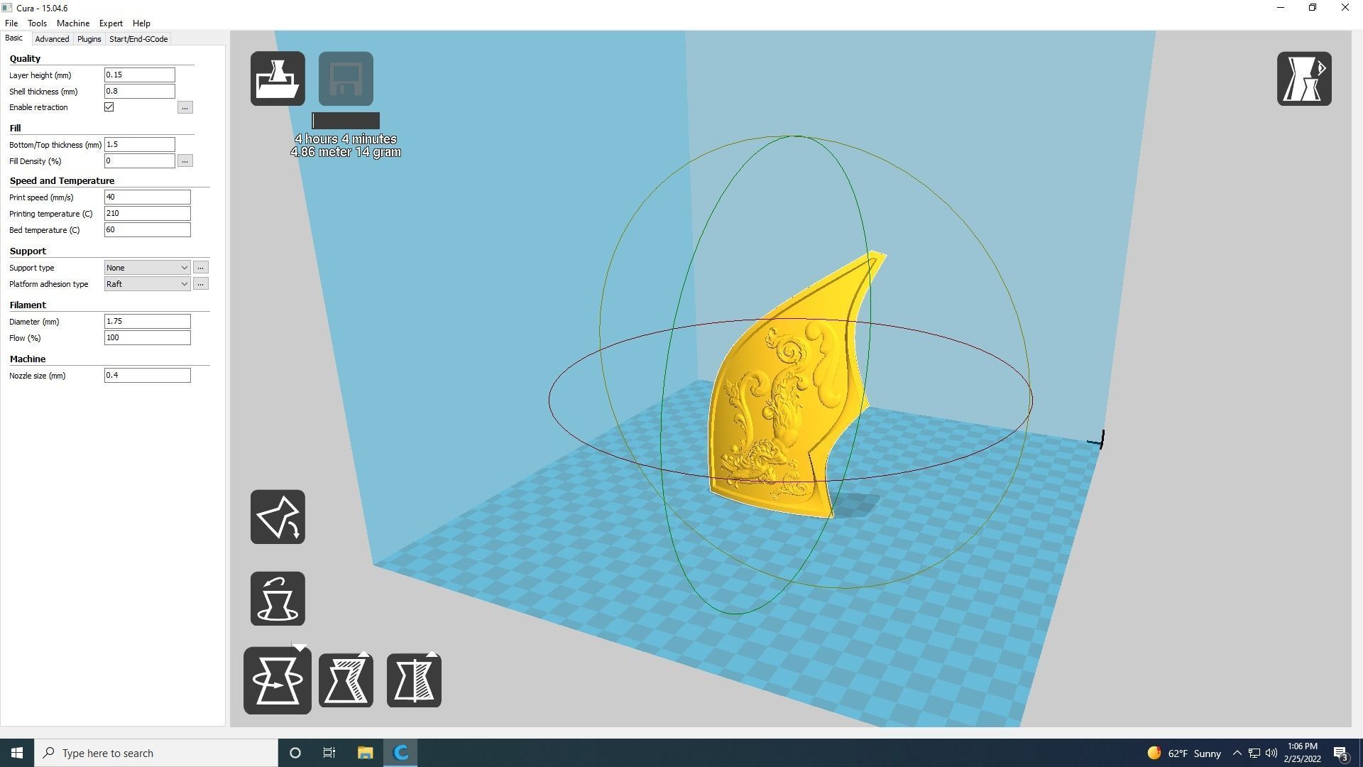 Roman Praetorian Ceremonial Cavalry Helmet 3D print model_15