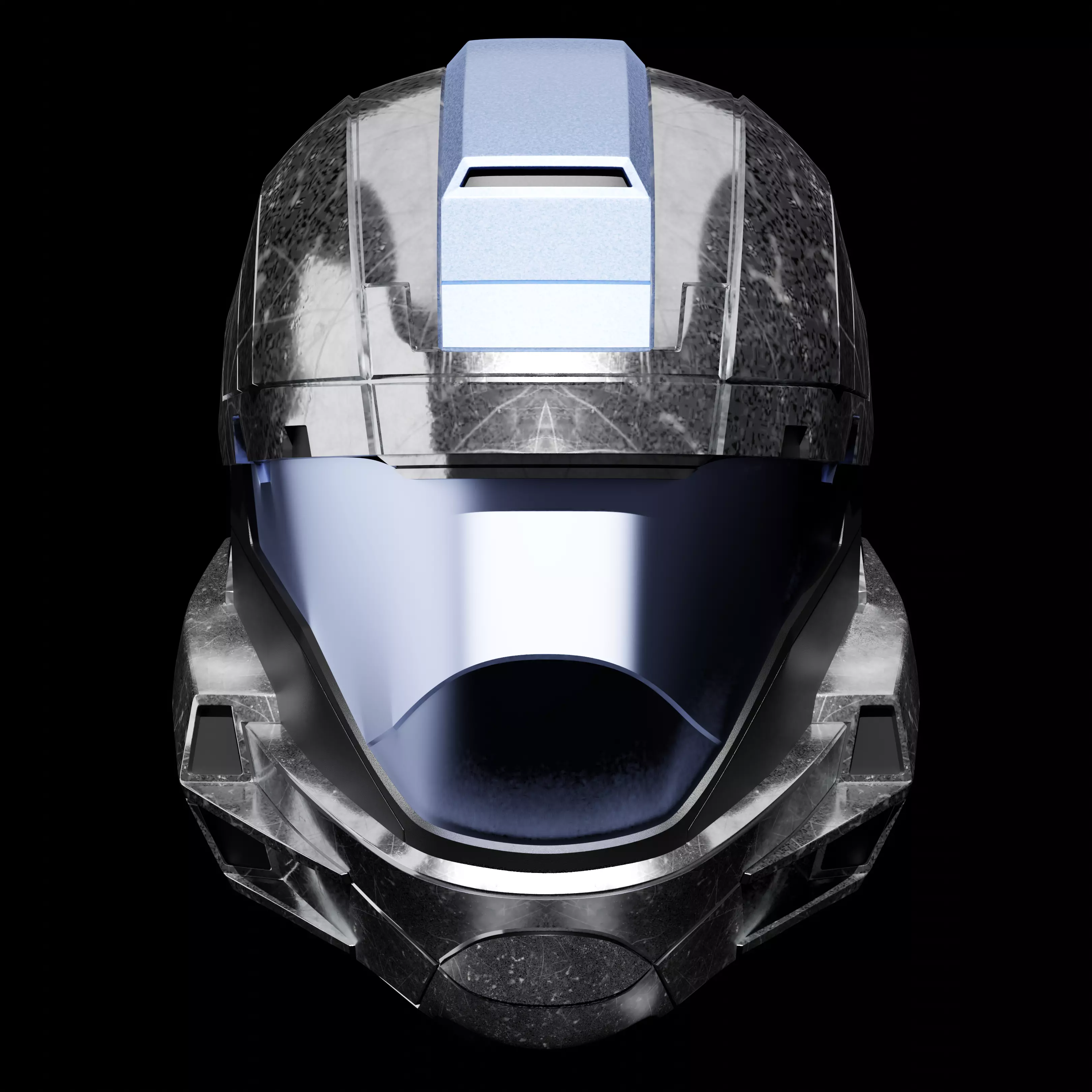 Halo Fireteam Raven ODST Squad Ethan Graves Helmet 3D print model_0