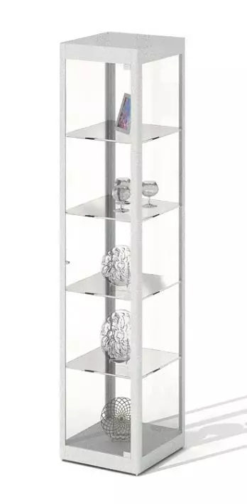 White Space Saving Shelf For Decoration 3D model_0