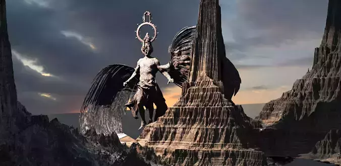 Mars Angel Scene Kit bash