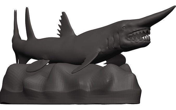 Goblin Shark 3D model