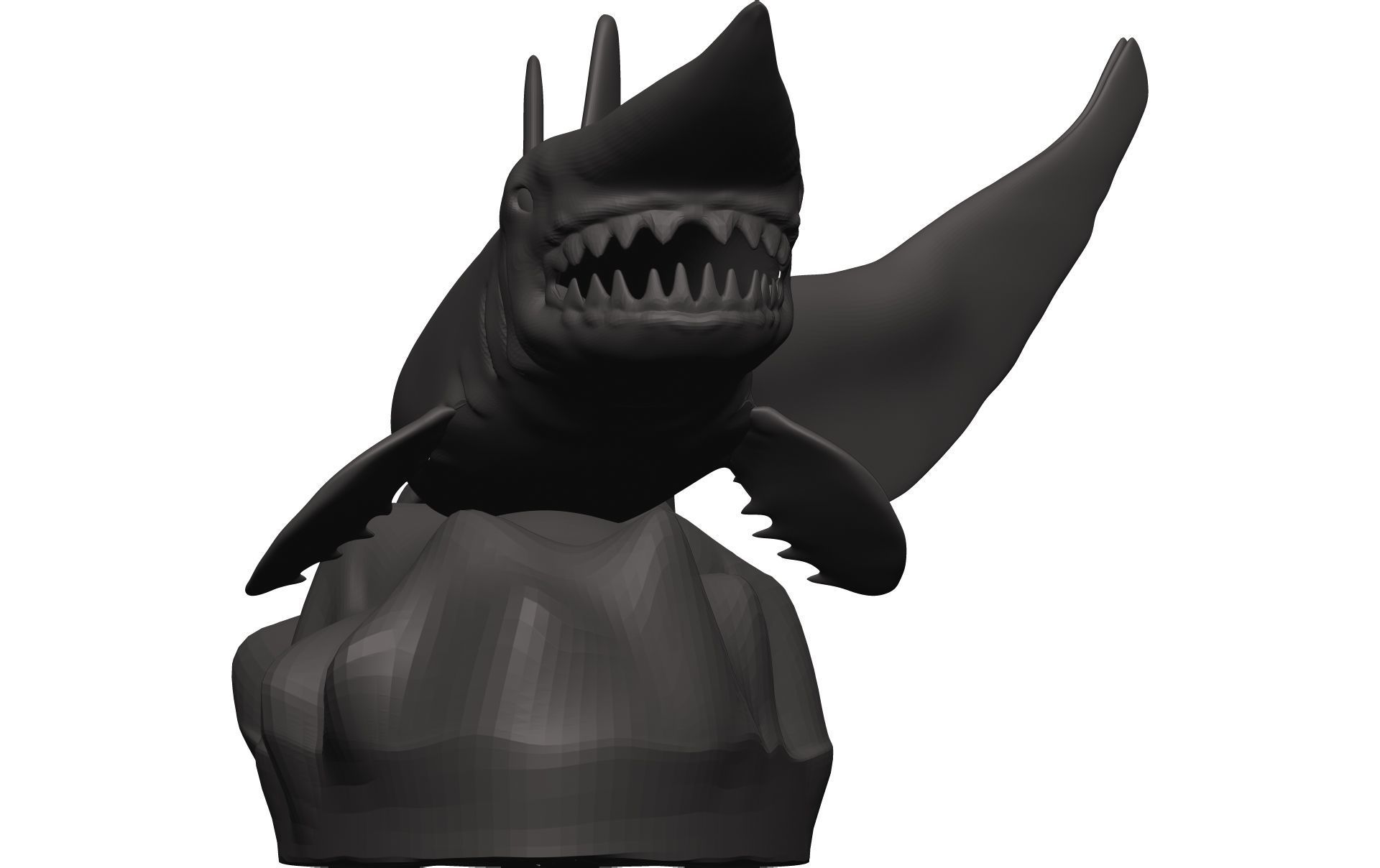 Goblin Shark 3D model_1