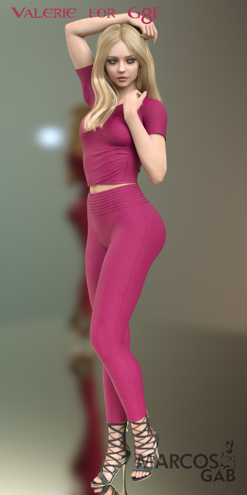 Valerie for Genesis 8 and 8-1 Female 3D model_18