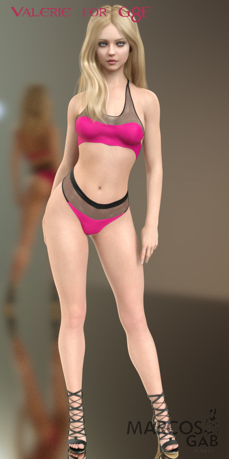 Valerie for Genesis 8 and 8-1 Female 3D model_11
