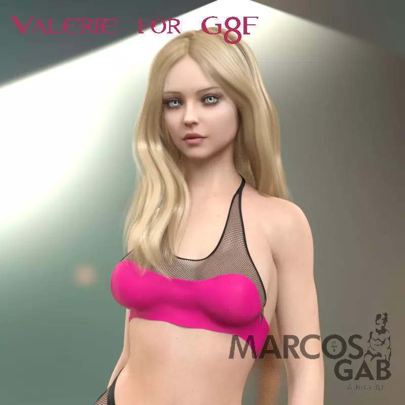 Valerie for Genesis 8 and 8-1 Female 3D model_0