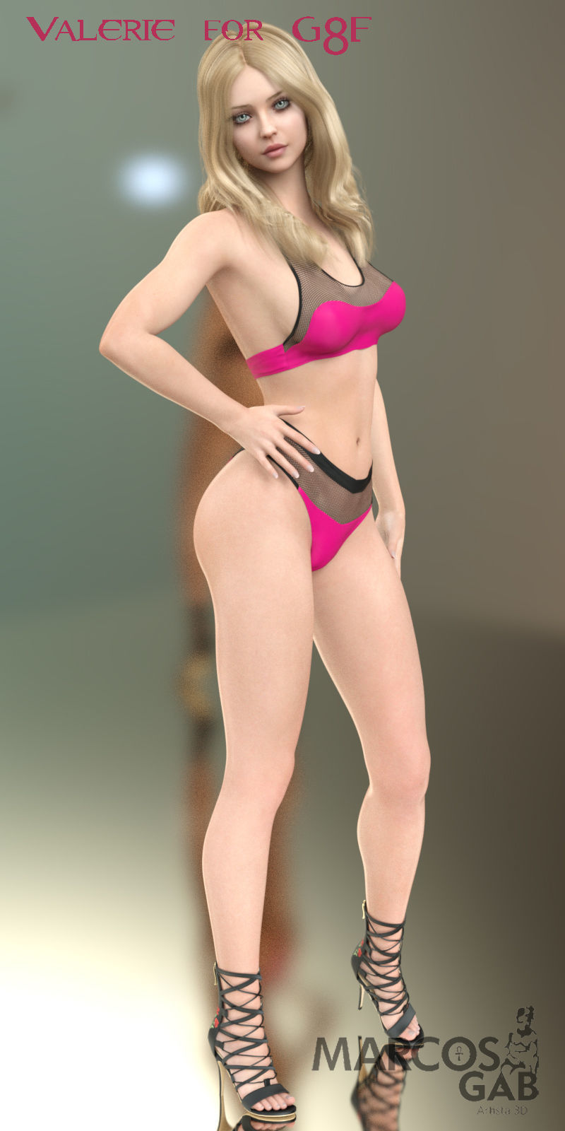 Valerie for Genesis 8 and 8-1 Female 3D model_25