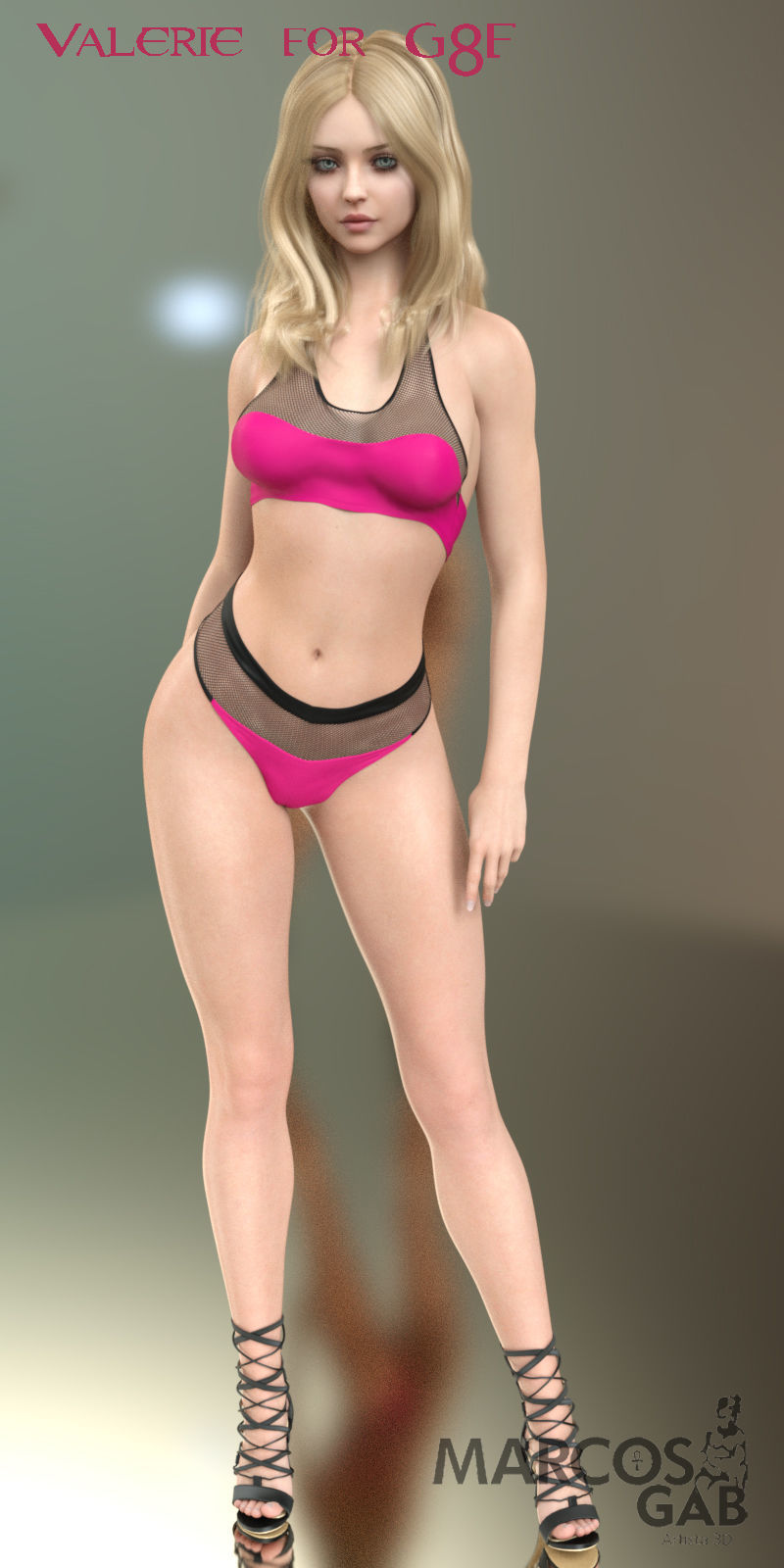 Valerie for Genesis 8 and 8-1 Female 3D model_27