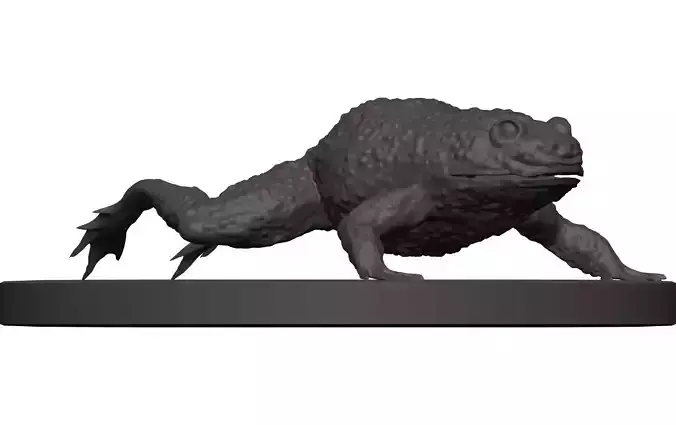 Bullfrog lizard 3D model