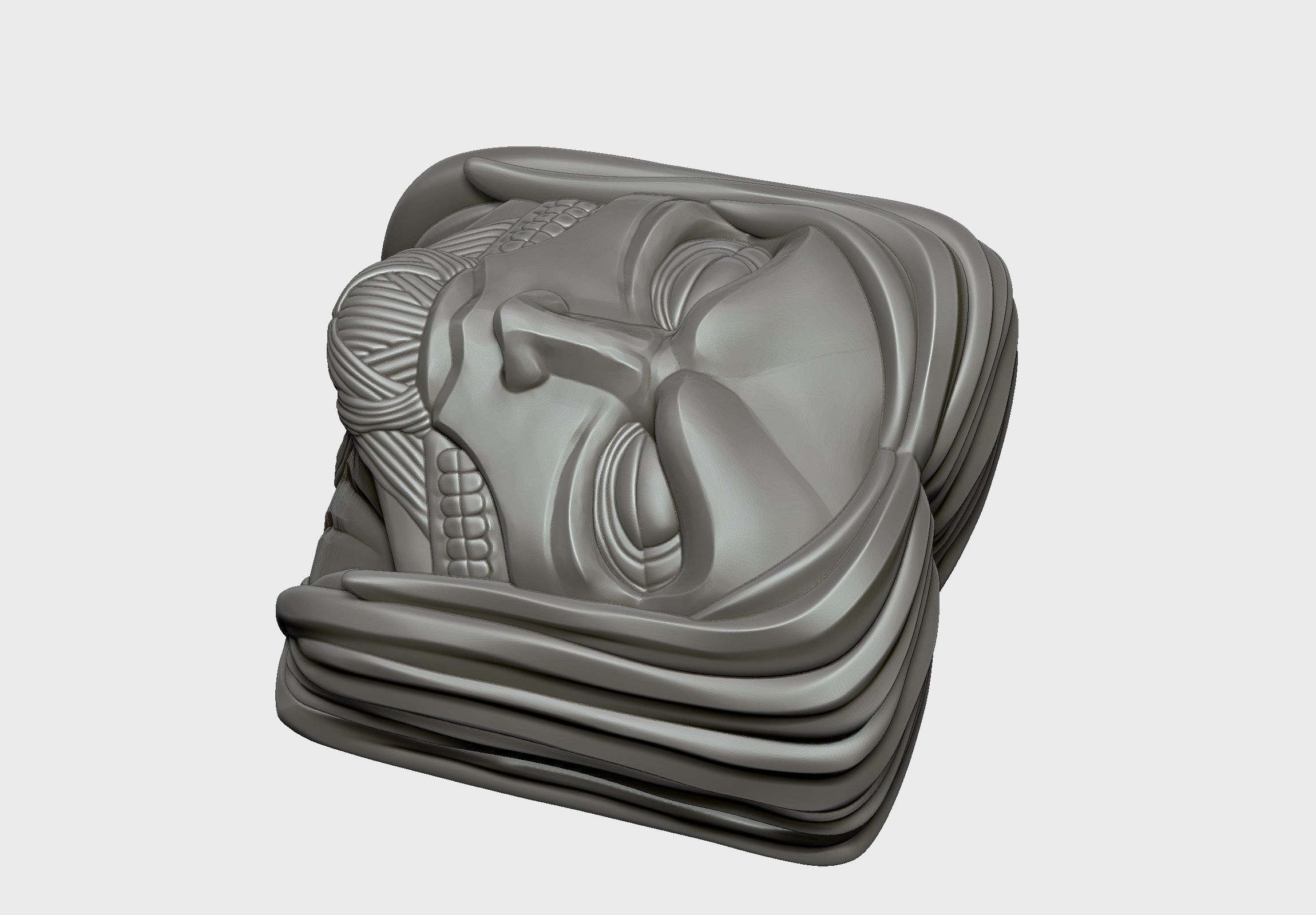 Eren Founding Titan - Keycap 3D mechanical keyboard - AOT SNK 3D print model_9