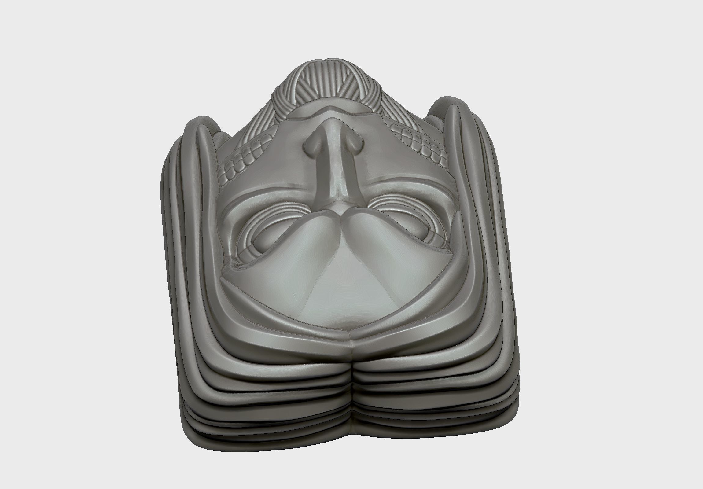 Eren Founding Titan - Keycap 3D mechanical keyboard - AOT SNK 3D print model_11