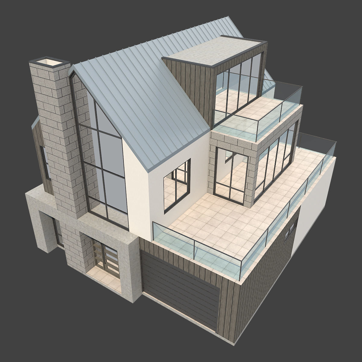 House 1 3D model_5